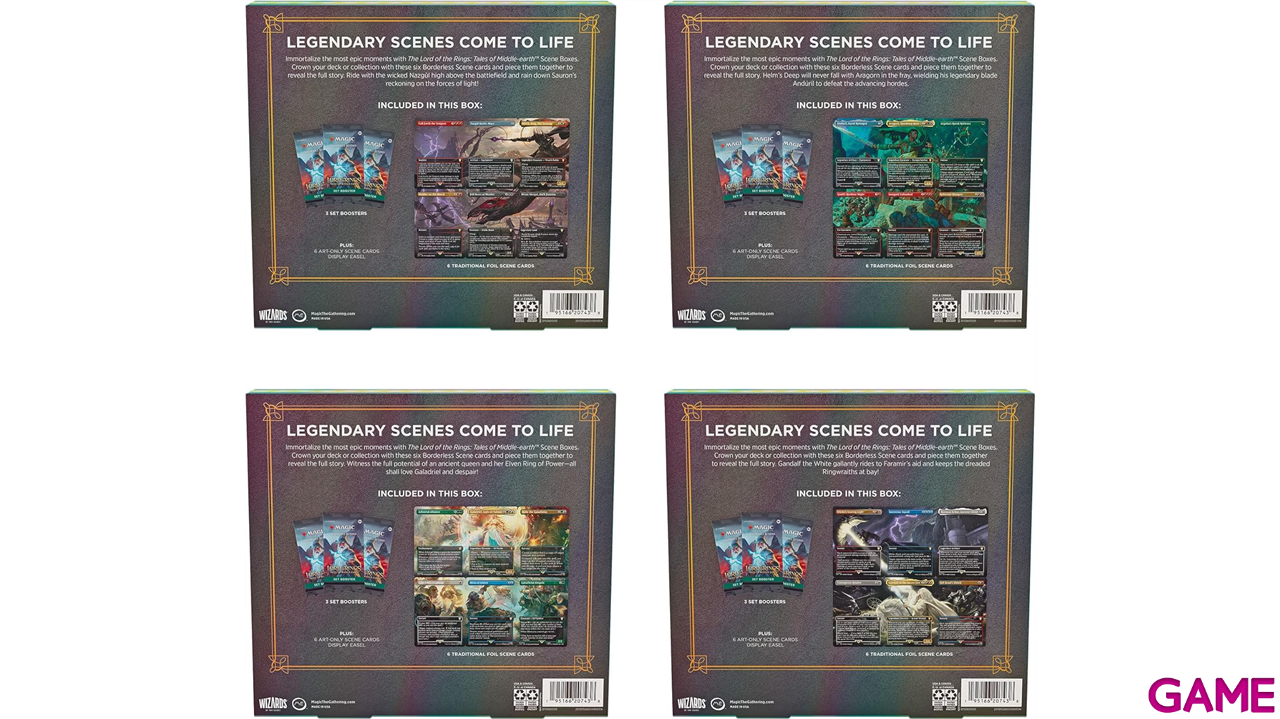 Holiday Scene Box Magic the Gathering El Señor de los anillos (surtido) (inglés)-1