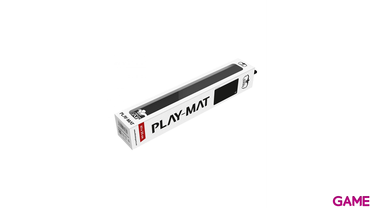 Tapete de juego Ultimate Guard negro Standard de 61 x 35 cm y 2 mm de grosor-1