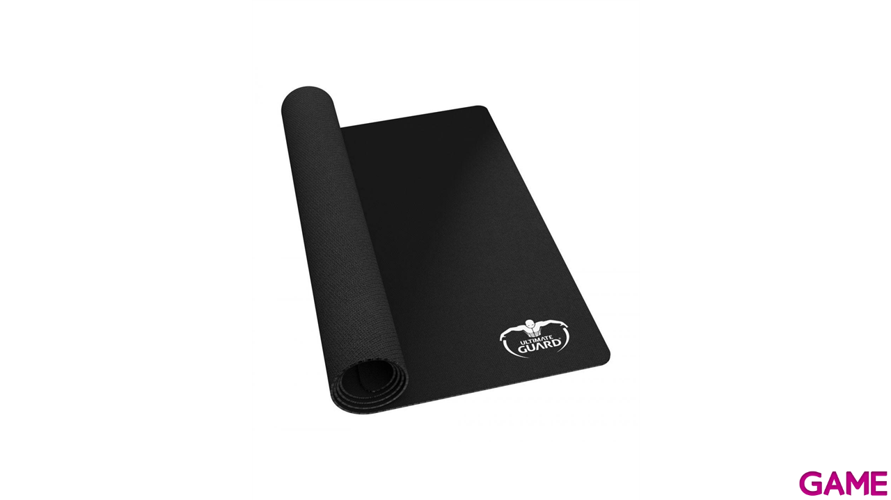 Tapete de juego Ultimate Guard negro Standard de 61 x 35 cm y 2 mm de grosor-2