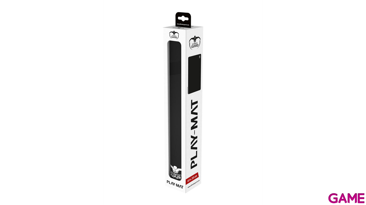Tapete de juego Ultimate Guard negro Standard de 61 x 35 cm y 2 mm de grosor-3