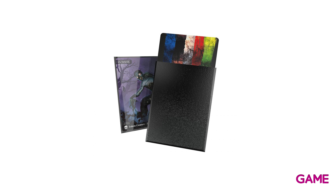 Fundas para cartas Ultimate Guard Cortex Sleeves Tamaño Standard de color negro (100 uds)-2