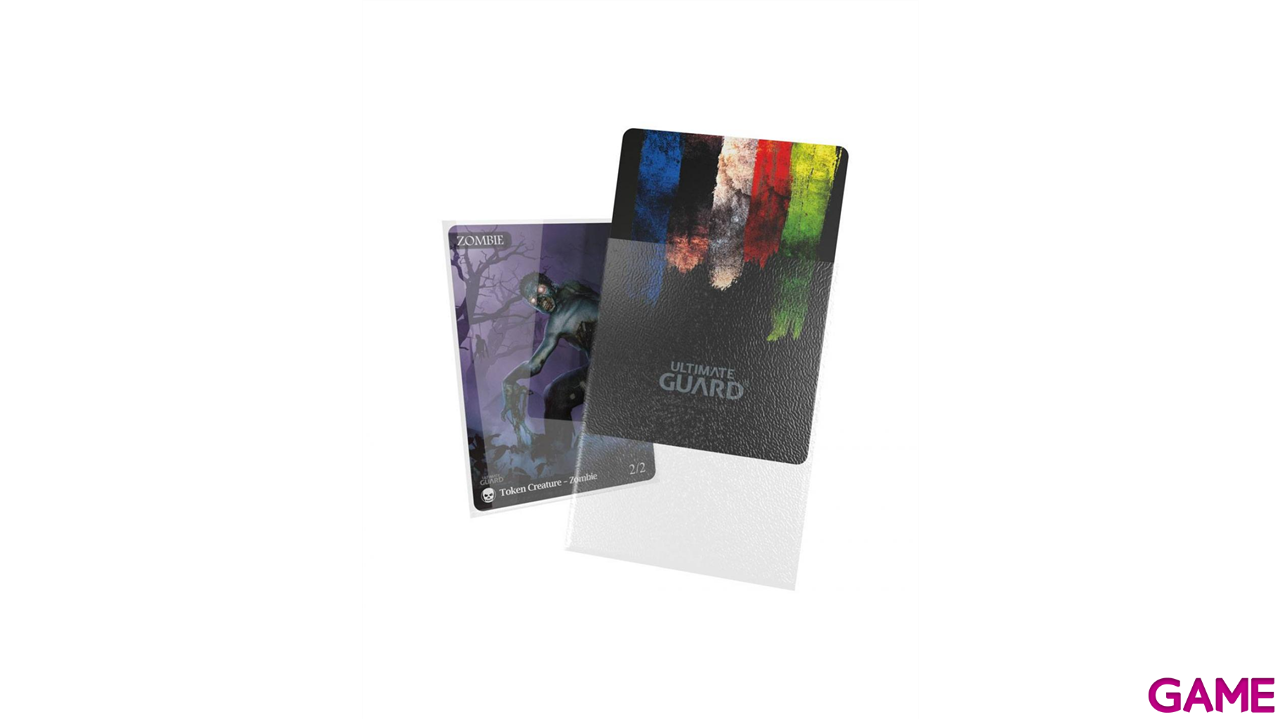 Fundas para cartas Ultimate Guard Cortex Sleeves Tamaño Standard de color transparente (100 uds)-1