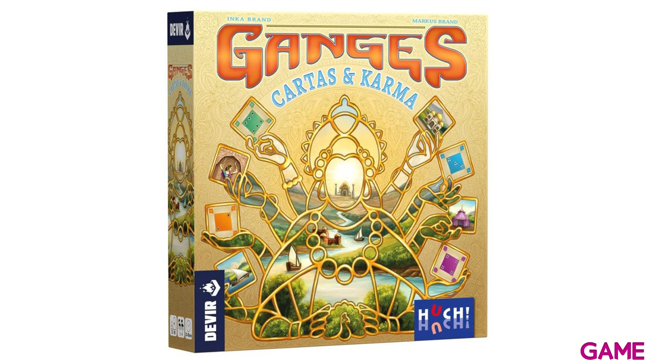 Juego de mesa Ganges Cartas y Karma-0