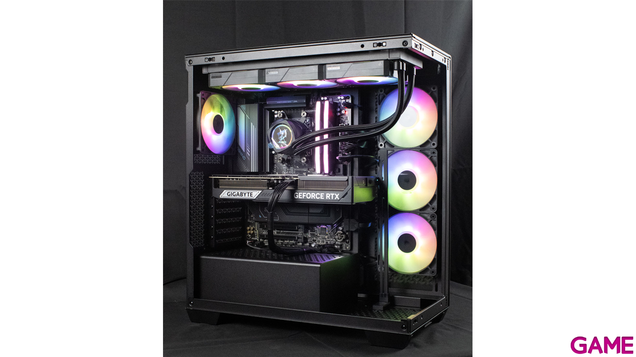 GAMEPC Pro Extreme X3D By Gigabyte 25R7X3D - Ryzen 7 7800X3D - RTX 5080 - 32GB - 2TB SSD - Ordenador Sobremesa Gaming-3