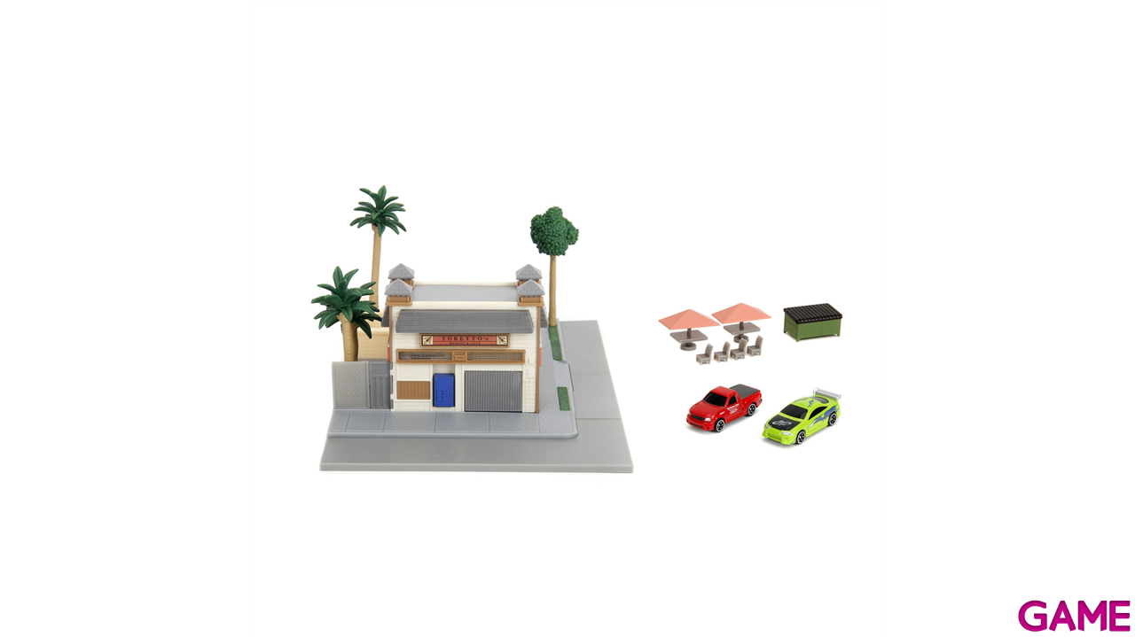 Diorama Fast & Furious Café Toretto-3