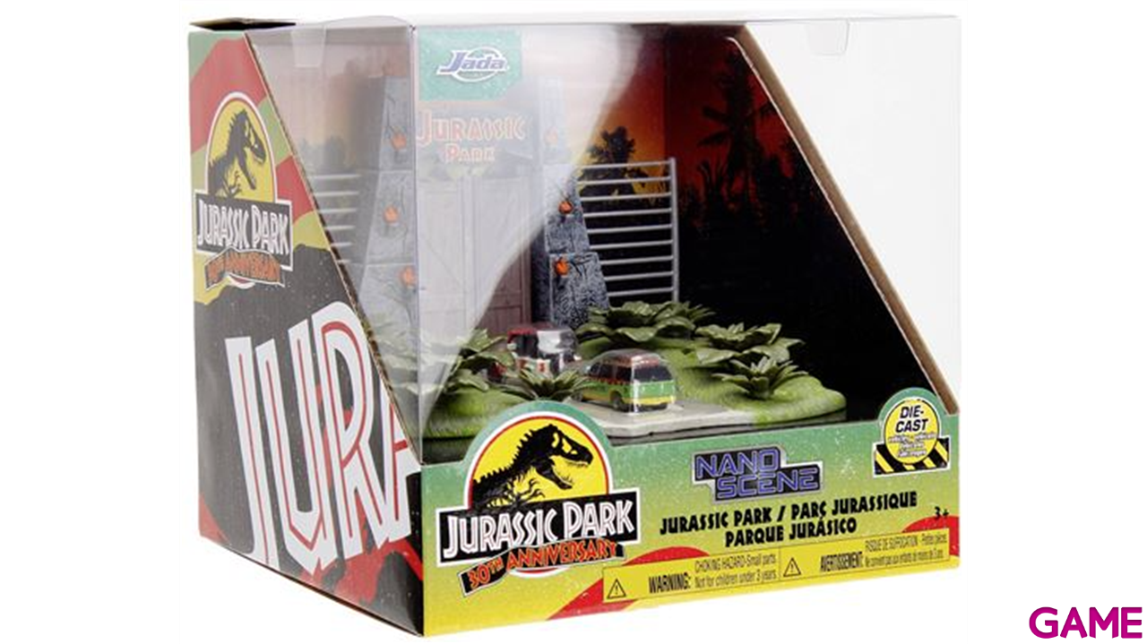 Diorama Jurassic Park Escenario  30 Aniversario-3