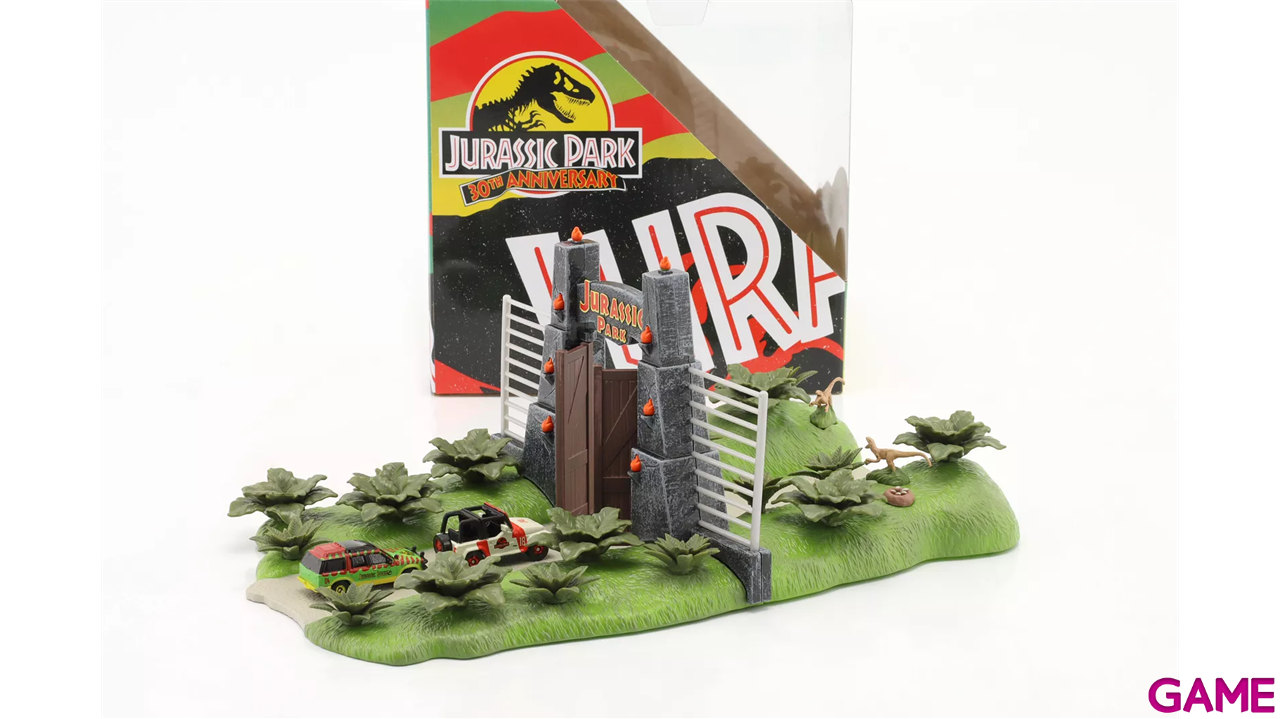 Diorama Jurassic Park Escenario  30 Aniversario-4