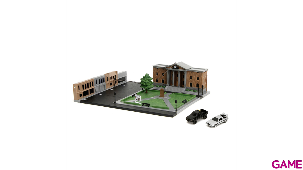 Diorama Regreso al Futuro Escenario Ayuntamiento de Hill Valley-0