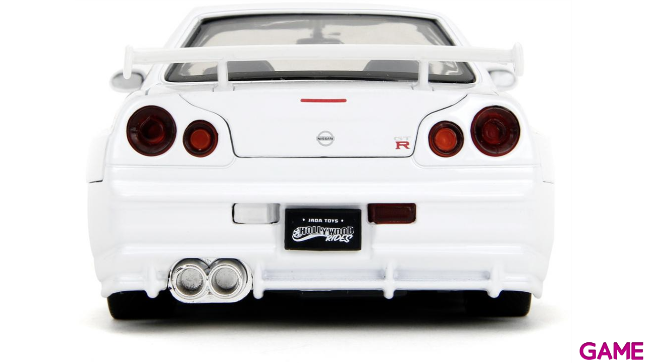 Pack Figura y Vehículo Street Fighter II Ryu and Nissan Skyline Gt-R Set (Escala 1/24)-3