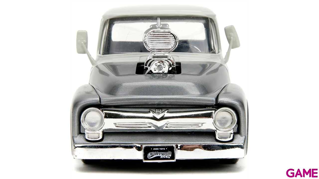 Pack Figura y Vehículo Street Fighter II Guile and 1956 Ford Pickup (Escala 1/24)-2