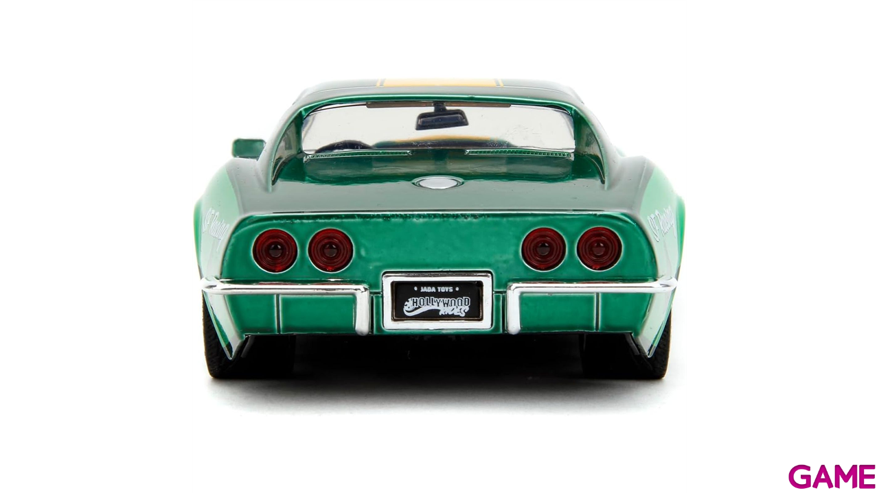 Pack Figura Y Vehiculo Street Fighter II Cammy and 1969 Chevrolet Corvette (Escala 1/24)-3