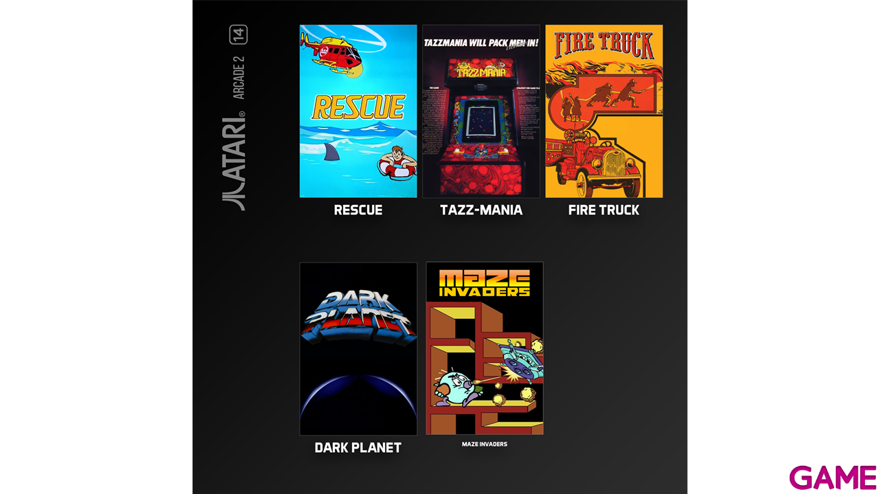 Cartucho Evercade Atari Arcade 2-7