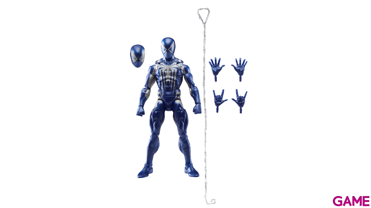Figura Spiderman Marvel Legends Series Gamerverse Peter Parker (Traje Anti-Venom) De 15 Cm-3