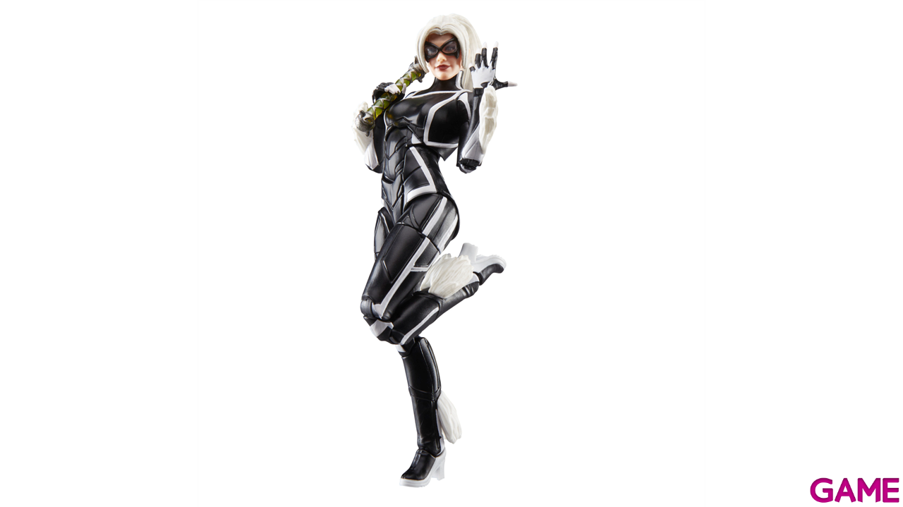 Figura Spiderman Marvel Legends Series Gamerverse Felicia Hardy (Black Cat) De 15 Cm-0