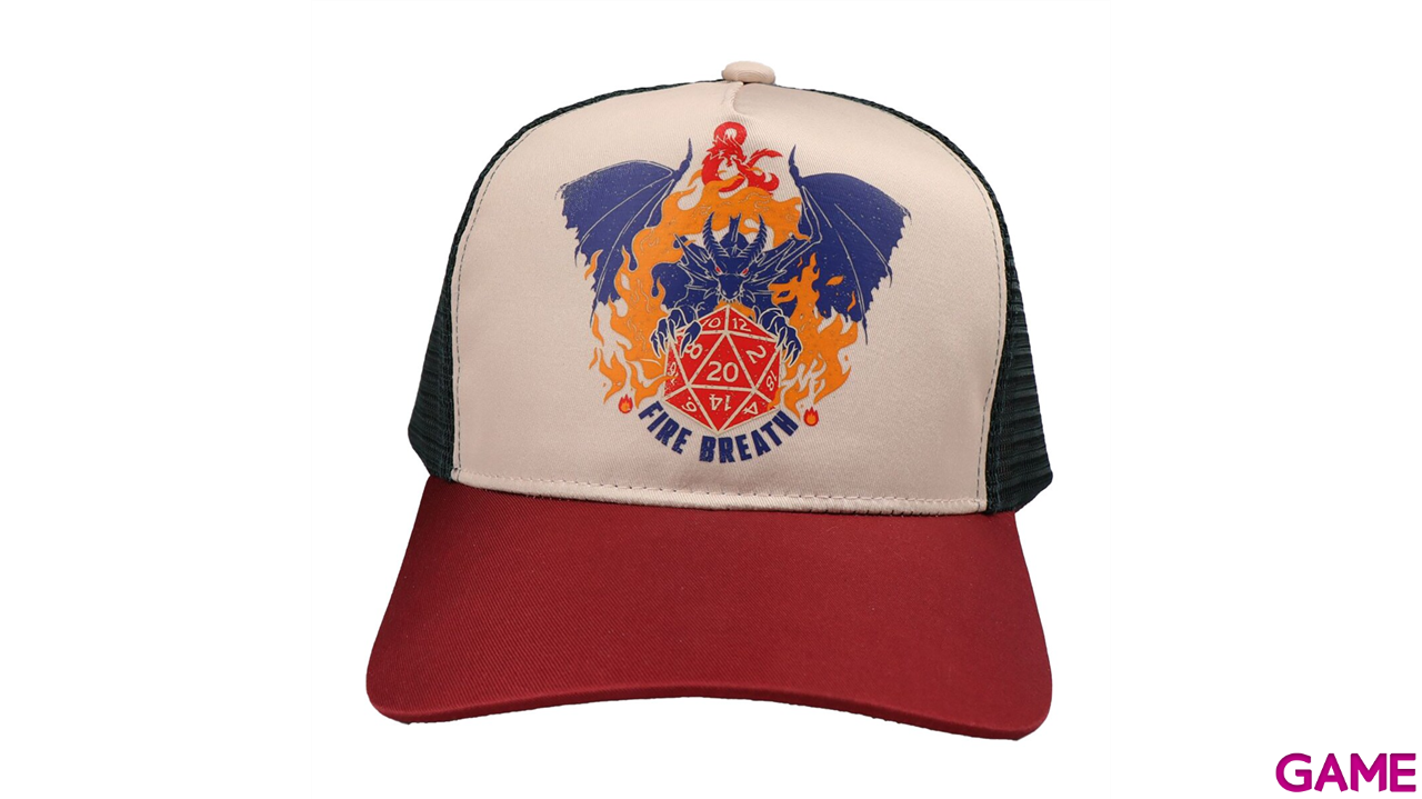 Gorra Trucker D&D Dragon-1