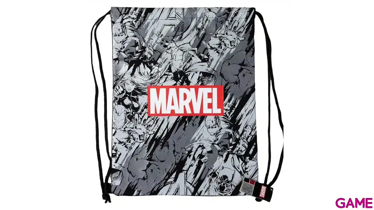 Mochila Saco Aislante Marvel 30X40-0