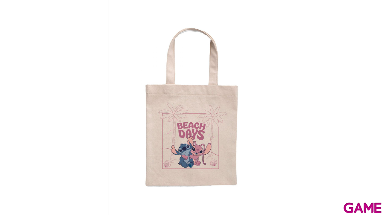 Bolsa de tela Disney Stitch  LILO Beach Days-0