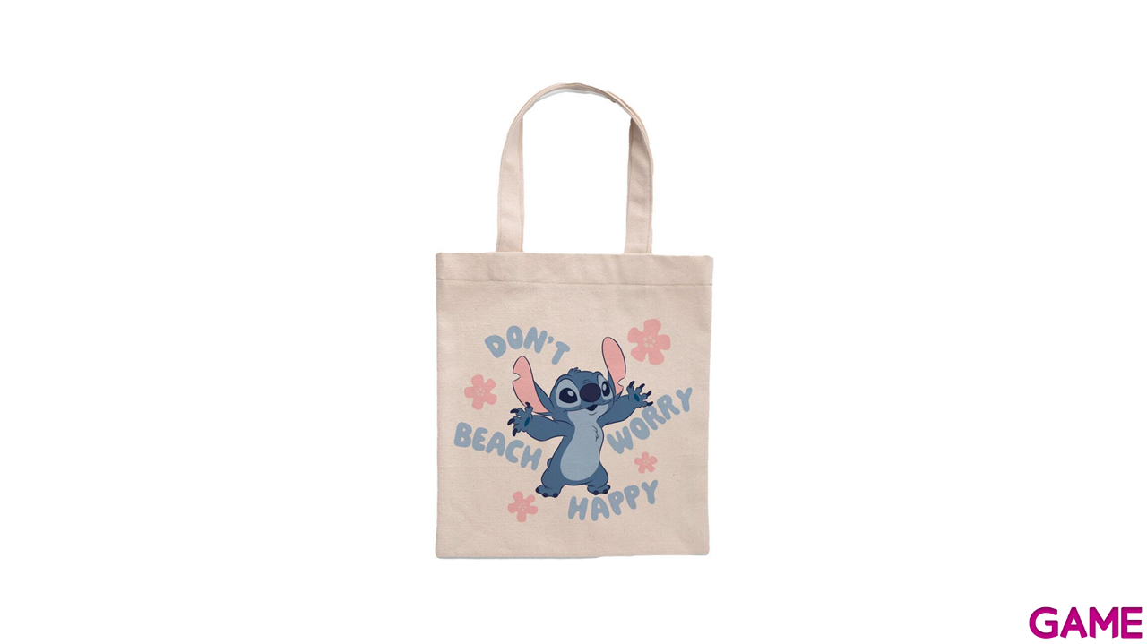 Bolsa de tela Disney Stitch  LILO Beach Days-1
