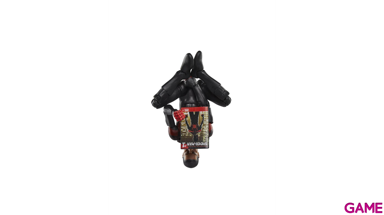 Figura Marvel Legends Mini comics Ultimate Spiderman Miles Morales de 15 cm-2