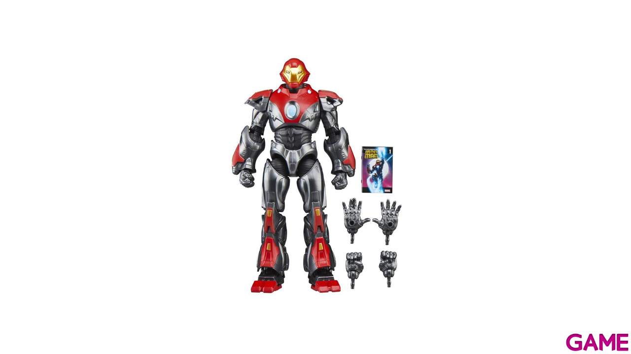 Figura Marvel Legends Mini comics Ultimate Ironman de 15 cm-2
