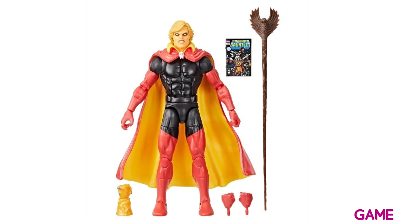 Figura Marvel Legends Mini Comics Adam Warlock de 15 cm-0