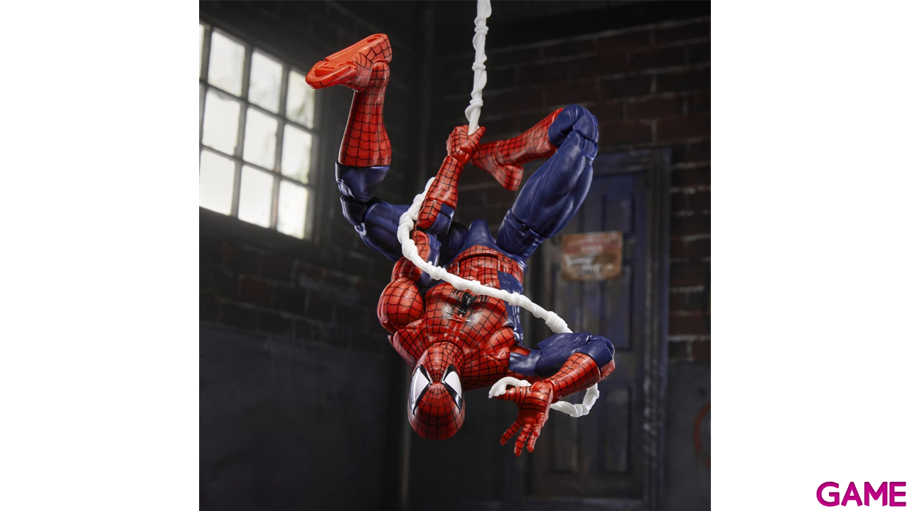 Figura Marvel Legends Maximum Series Spiderman con accesorios de 15 cm-2
