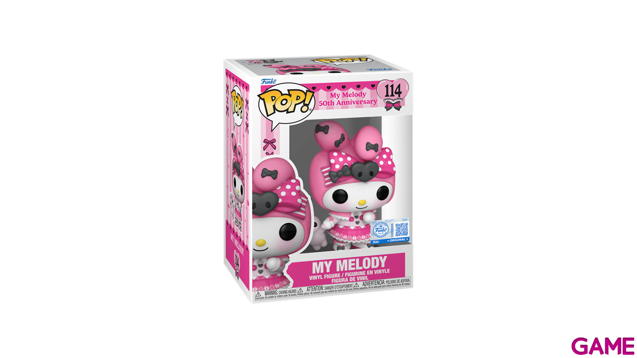 Figura POP Sanrio: My Melody with Pipi (50th Anniversary)-1 Figura POP Sanrio: My Melody with Pipi (50th Anniversary)-1