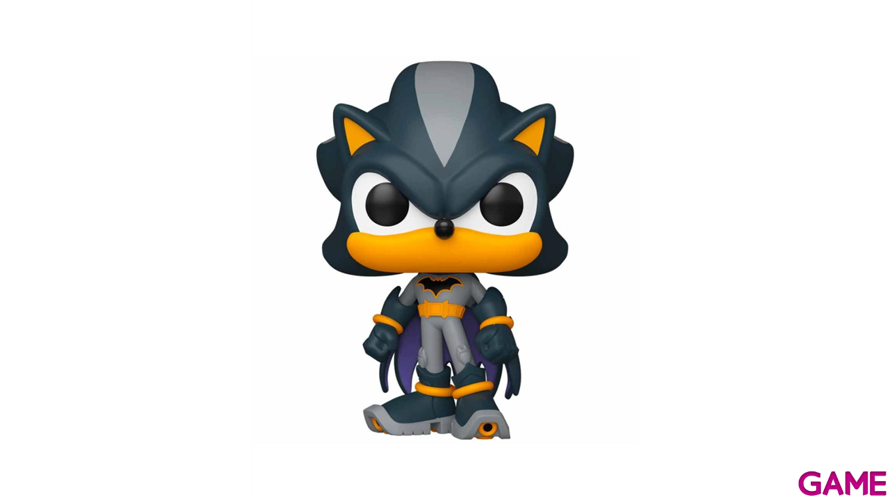 Figura POP Heroes: Sonic The Hedgehog X DC Comics: Shadow As Batman-1