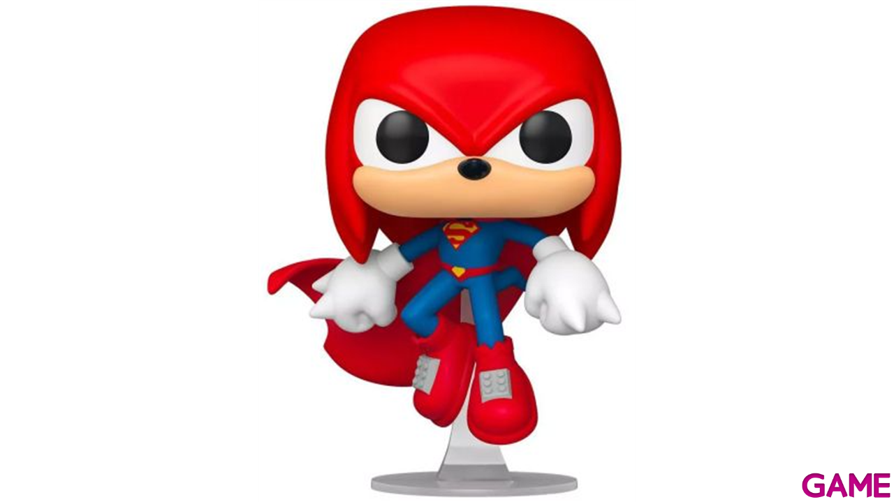 Figura POP Heroes: Sonic The Hedgehog X DC Comics: Knuckles as Superman-0