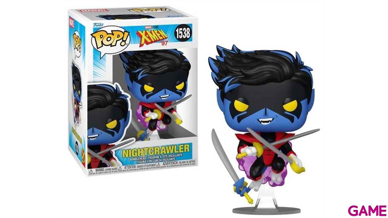 Figura POP Marvel: Nightcrawler (X-Men ´97)-0
