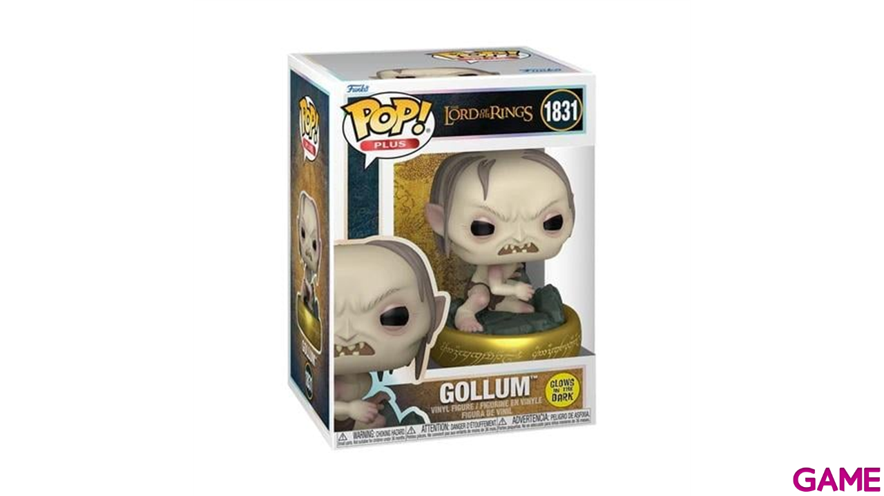 Figura POP Plus: El Señor de los Anillos Gollum (Glow)-3