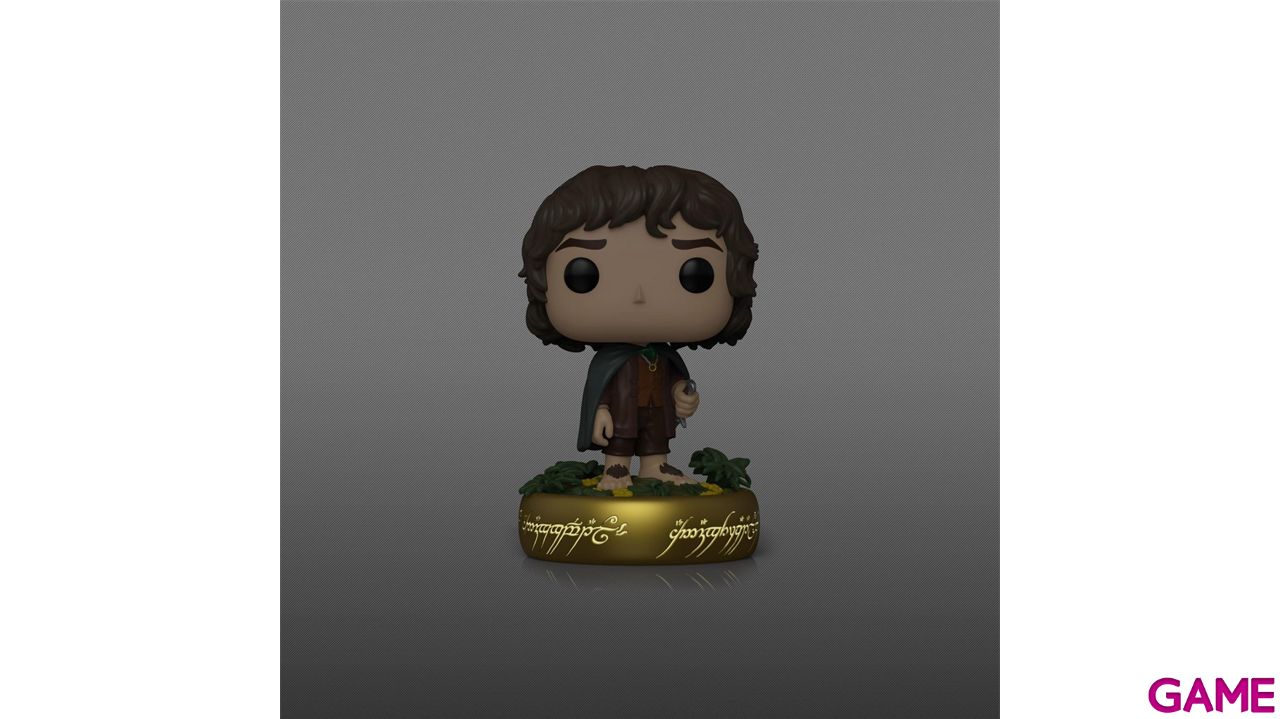 Figura POP Plus: El Señor de los Anillos Frodo Baggins (Glow)-0