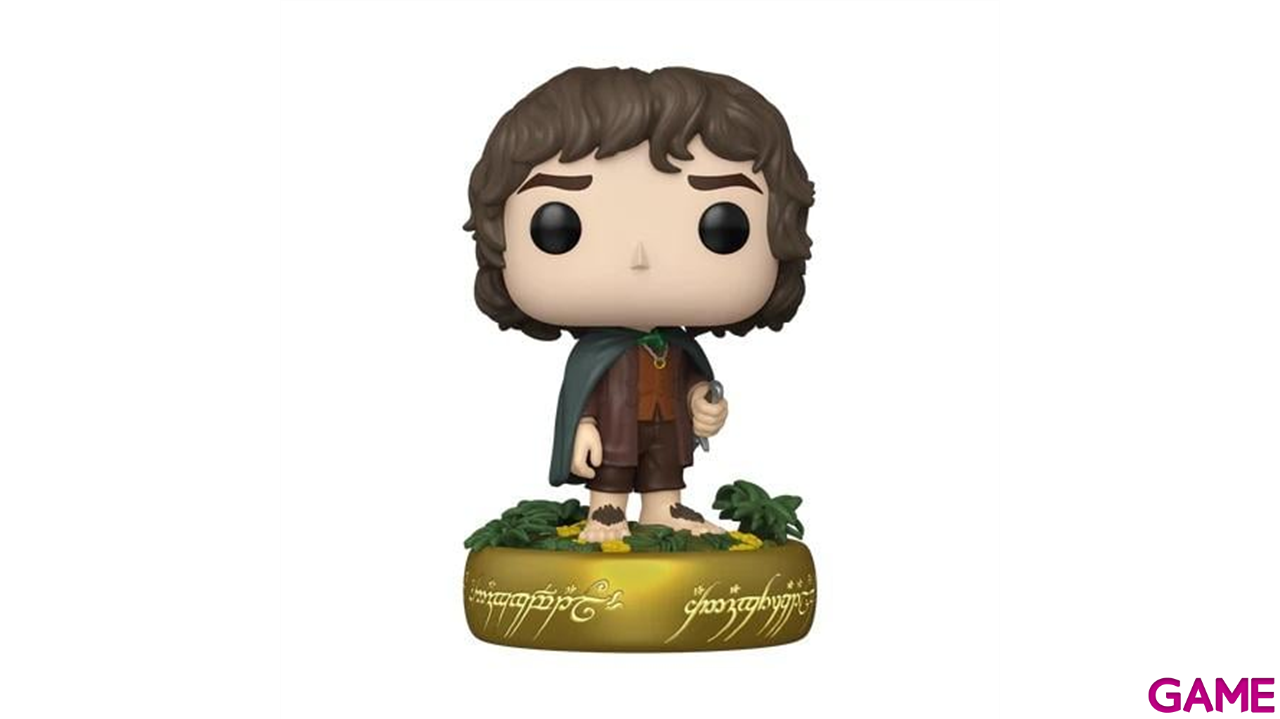 Figura POP Plus: El Señor de los Anillos Frodo Baggins (Glow)-4