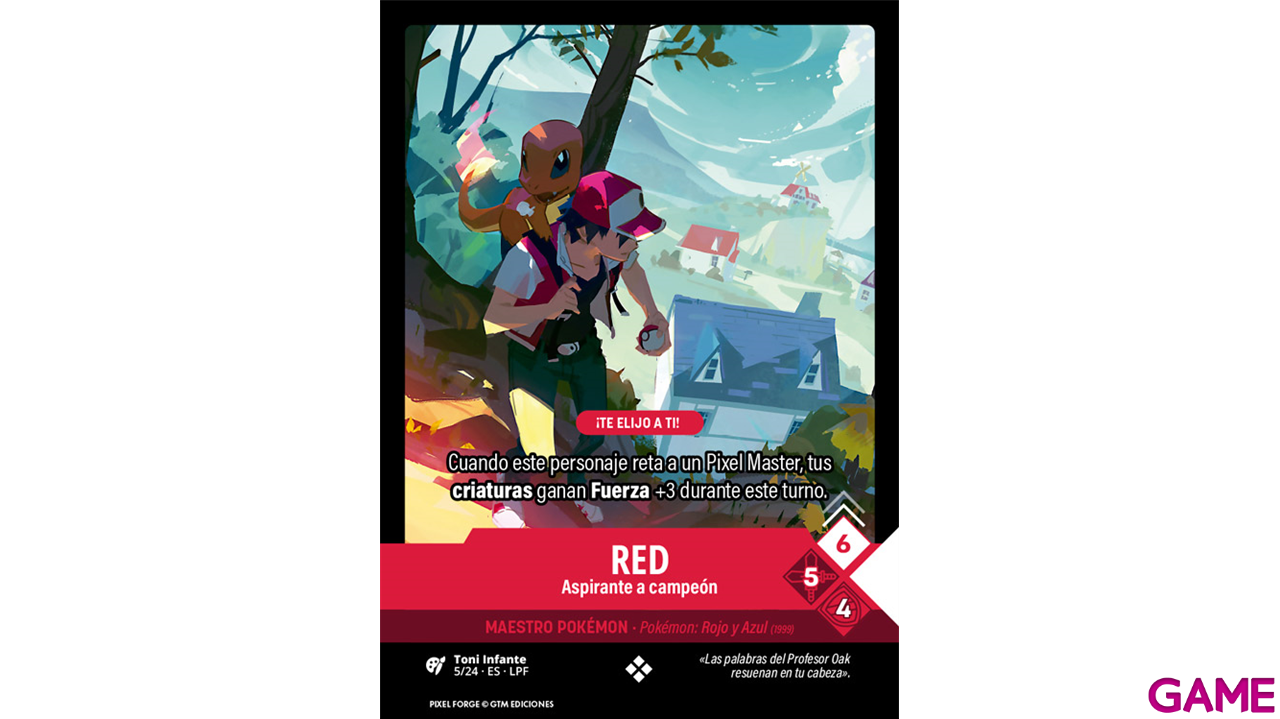 Revista GTM numero 111 + Lámina exclusiva It Takes Two + Carta Pixel Forge Red Maestro Pokemon-1