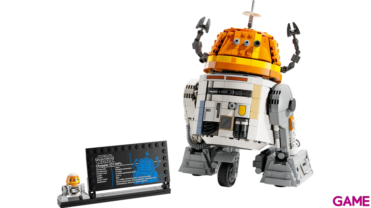 LEGO Star Wars Droide Astromecánico Chopper C1-10P 75416-2