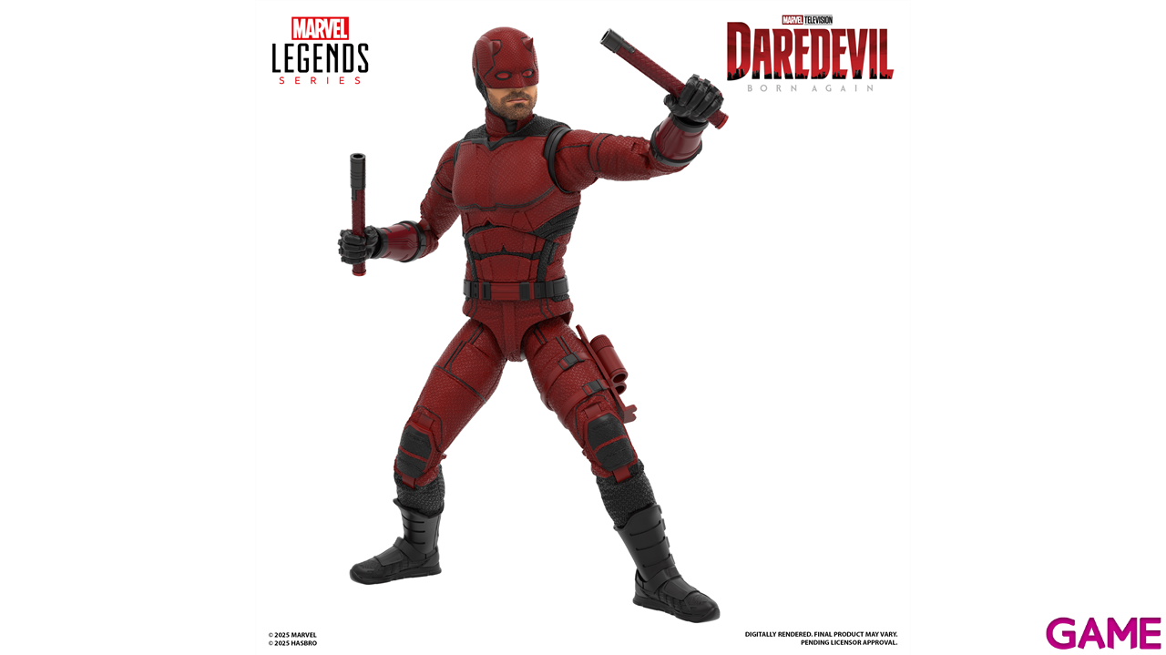 Figura Marvel Legends series Daredevil de 15 cm-1