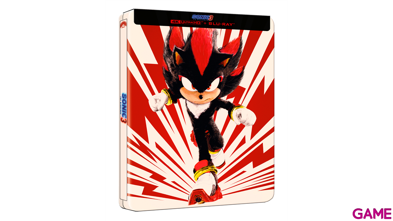 Sonic 3 La Película 4K + BD Steelbook 2 Shadow-1