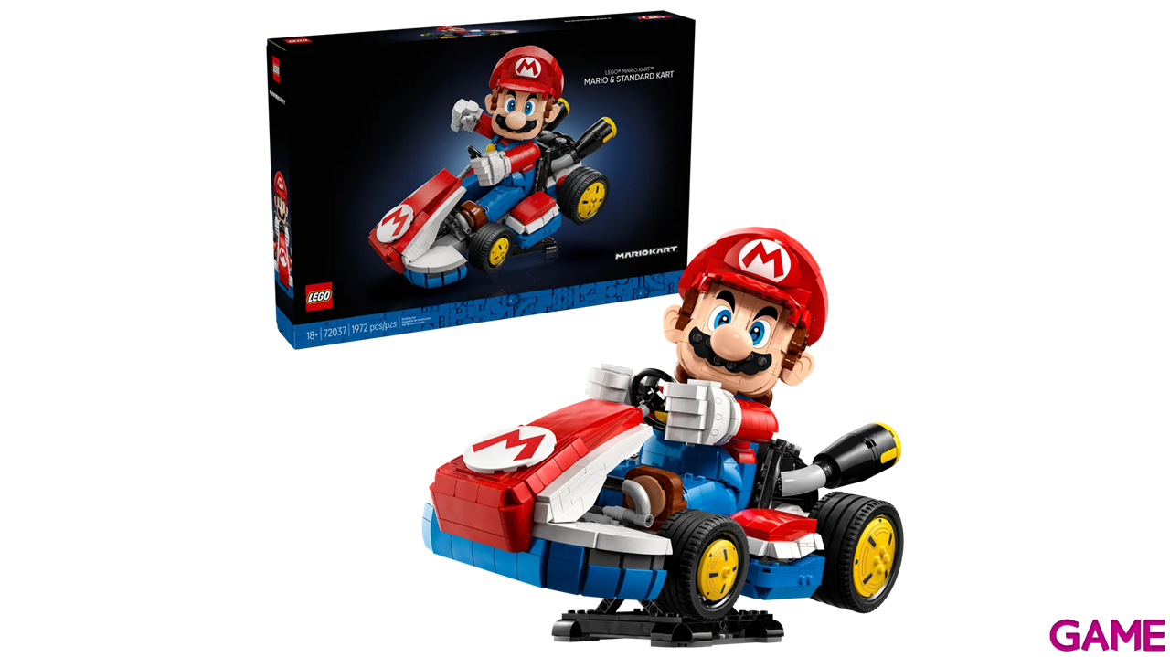 LEGO Super Mario Mario Kart: Mario y Kart estándar 72037-3