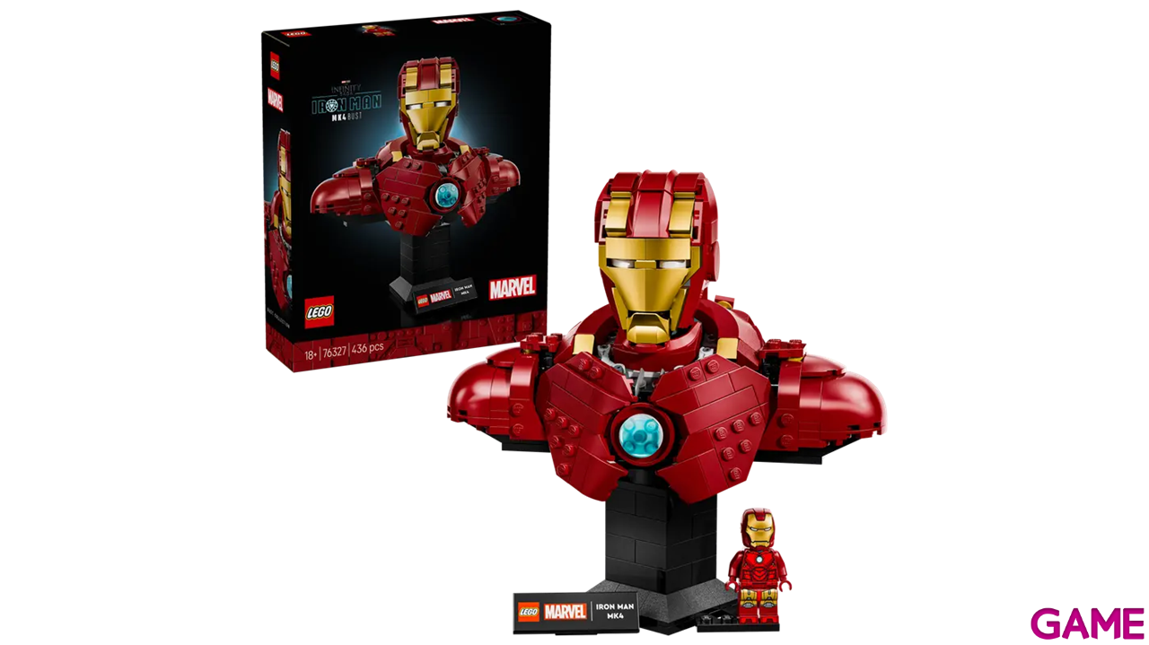 LEGO Marvel Busto de Iron Man MK4 76327-0