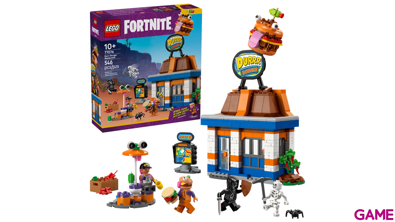 LEGO Fortnite Restaurante Hamburrrguesa 77076-0