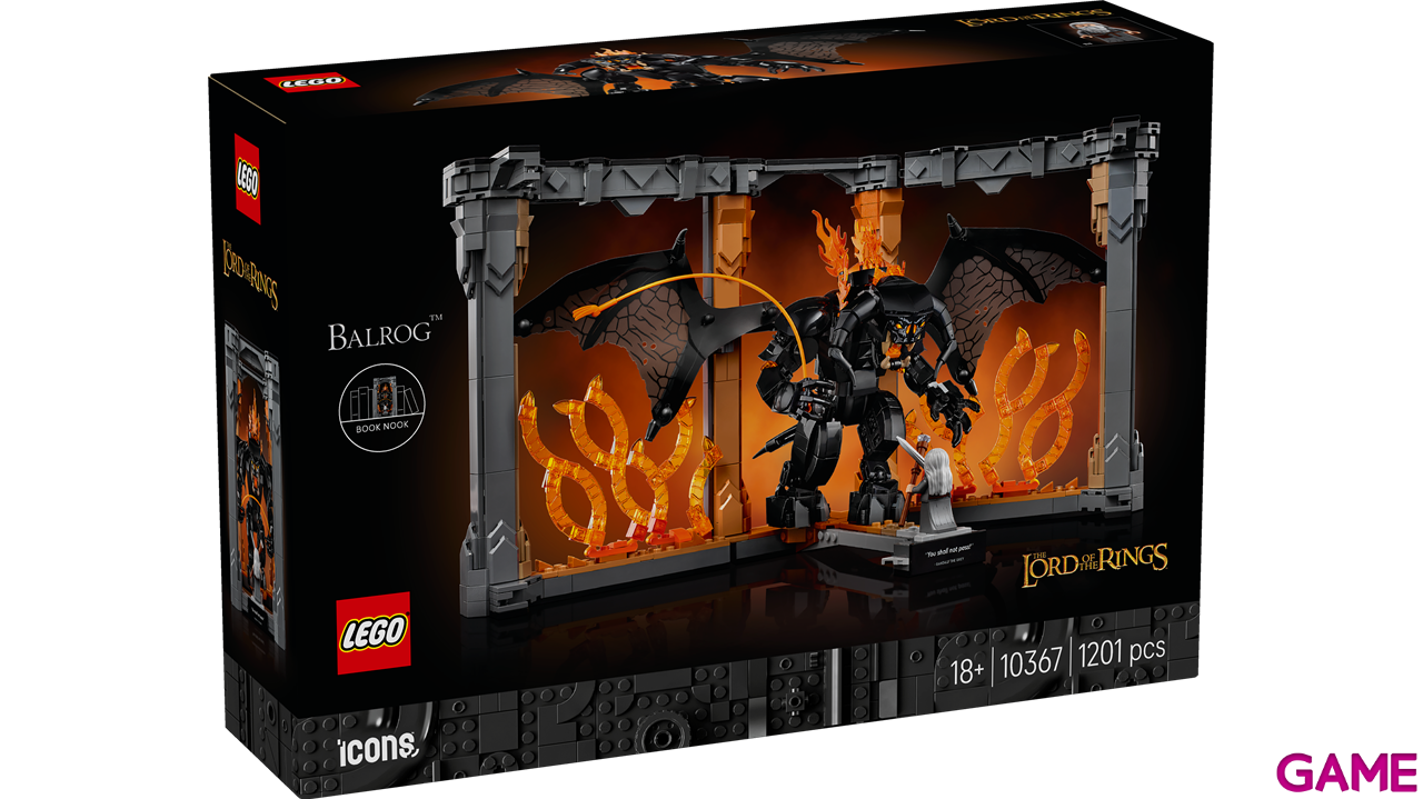 LEGO Icons Rincón entre Libros: El Señor de los Anillos Balrog 10367-2