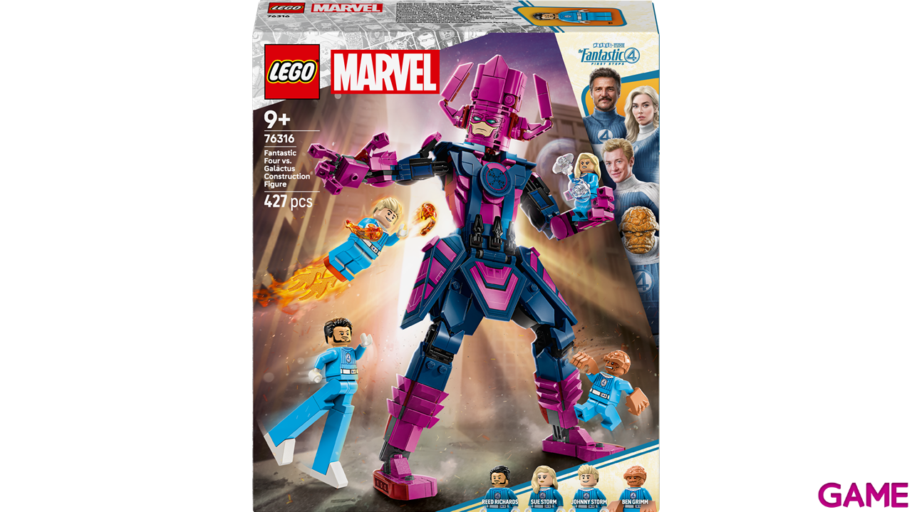 LEGO Super Heroes Cuatro Fantásticos vs. Figura para Construir de Galactus 76316-2