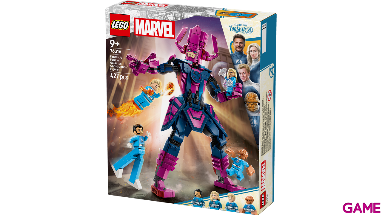 LEGO Super Heroes Cuatro Fantásticos vs. Figura para Construir de Galactus 76316-3