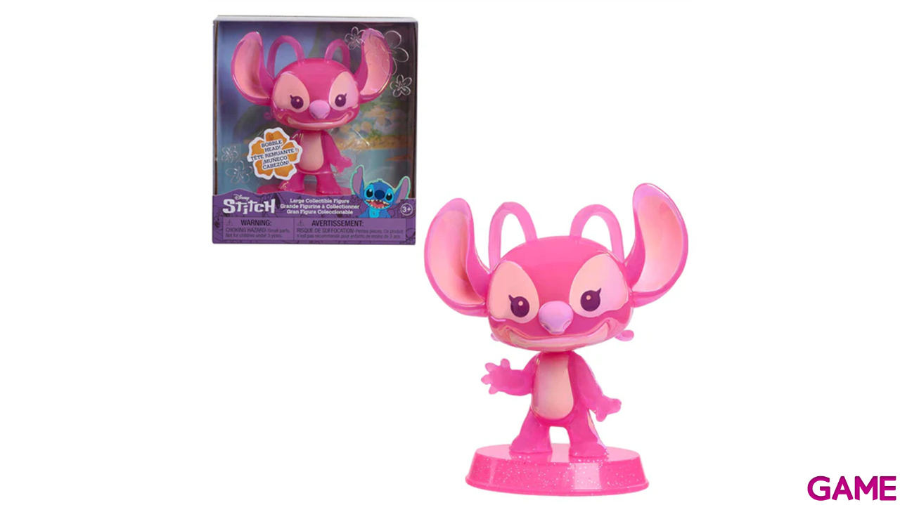 Figura Stitch Angel Large Collectible Figures (Bobblehead) de 12 cm-0