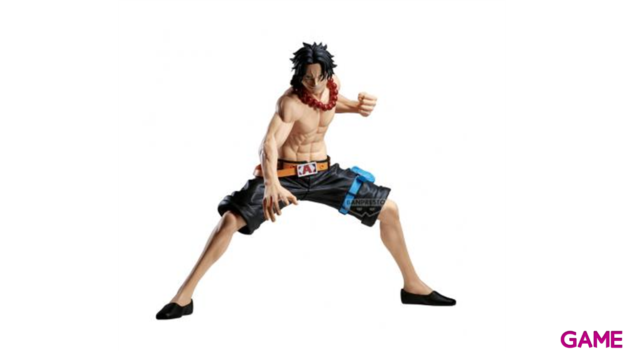 Figura One Piece Grandista Portgas D.Ace de 20 cm-0