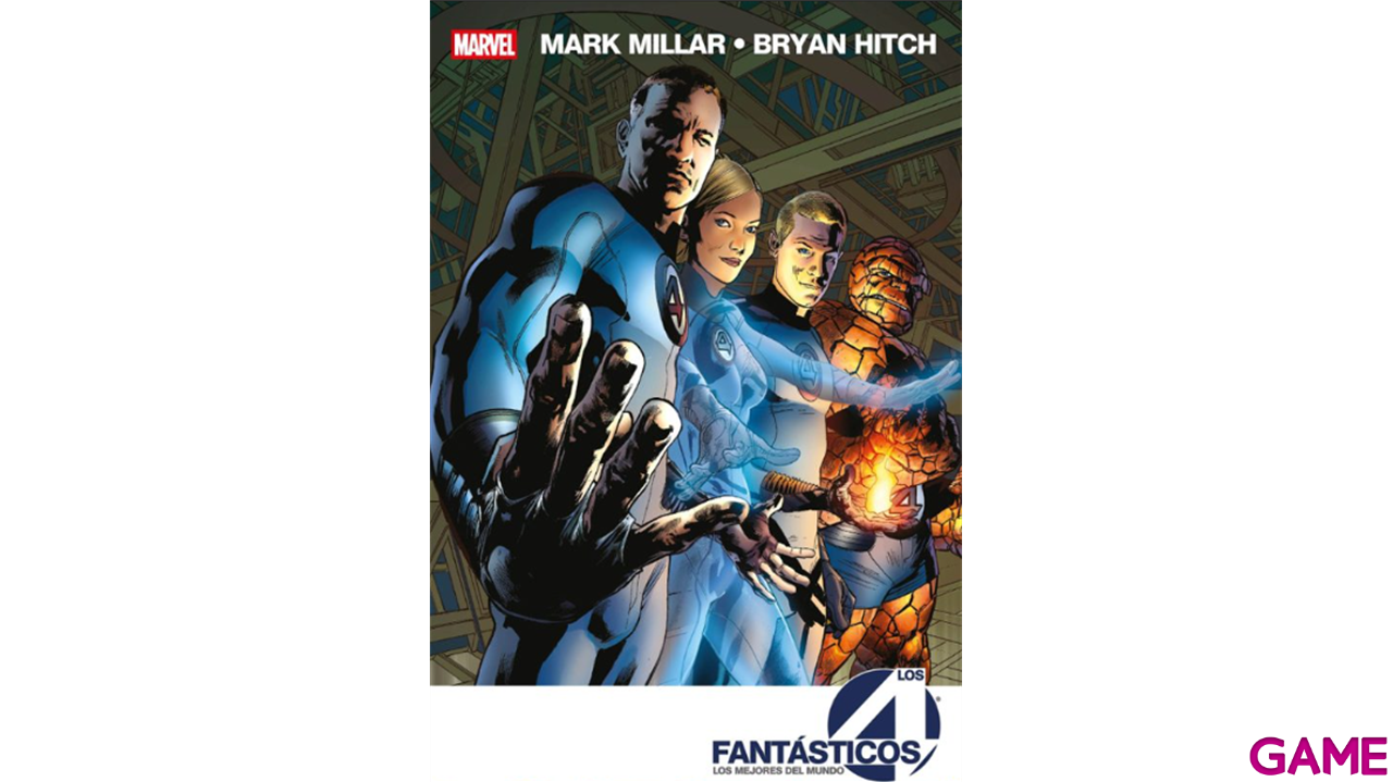 Marvel Essentials 22.  Los 4 Fantásticos de Mark Millar y Bryan Hitch 1 de 2 . Los mejores del mundo-1