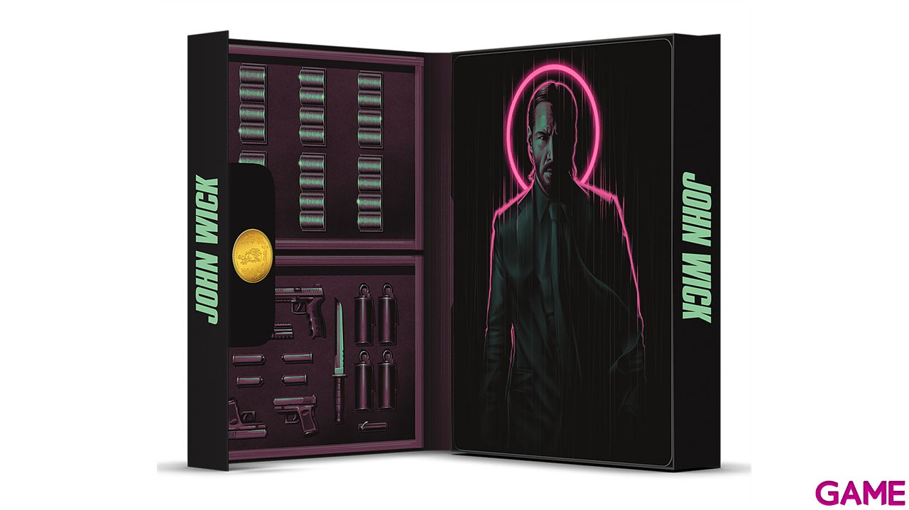 John Wick 1 - 4K + BD Titans Of Cult Steelbook-4