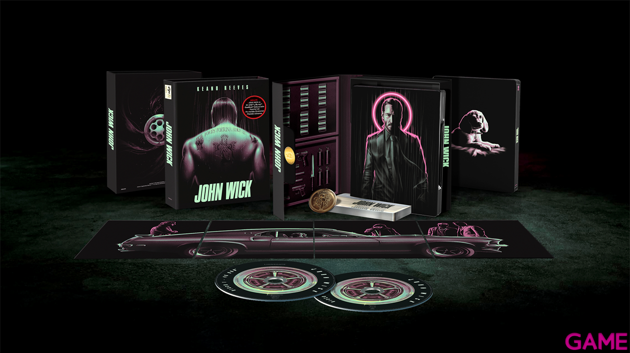 John Wick 1 - 4K + BD Titans Of Cult Steelbook-8