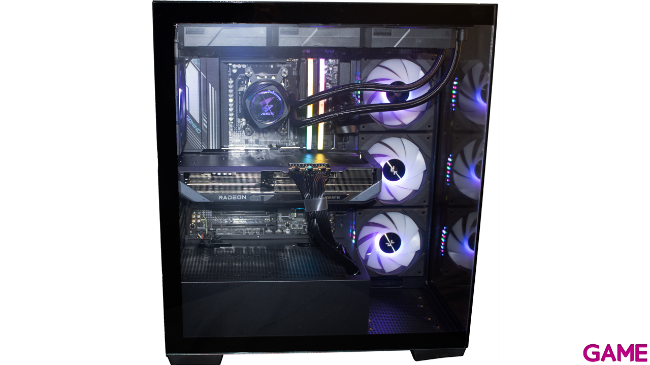 GAMEPC Pro Gigabyte Edition 25R770XC Ryzen 7 7700X - RX 9070XT - 32GB - 1TB SSD - W11(sin activar) - Ordenador Sobremesa Gaming-9 GAMEPC Pro Gigabyte Edition 25R770XC Ryzen 7 7700X - RX 9070XT - 32GB - 1TB SSD - W11(sin activar) - Ordenador Sobremesa Gaming-9