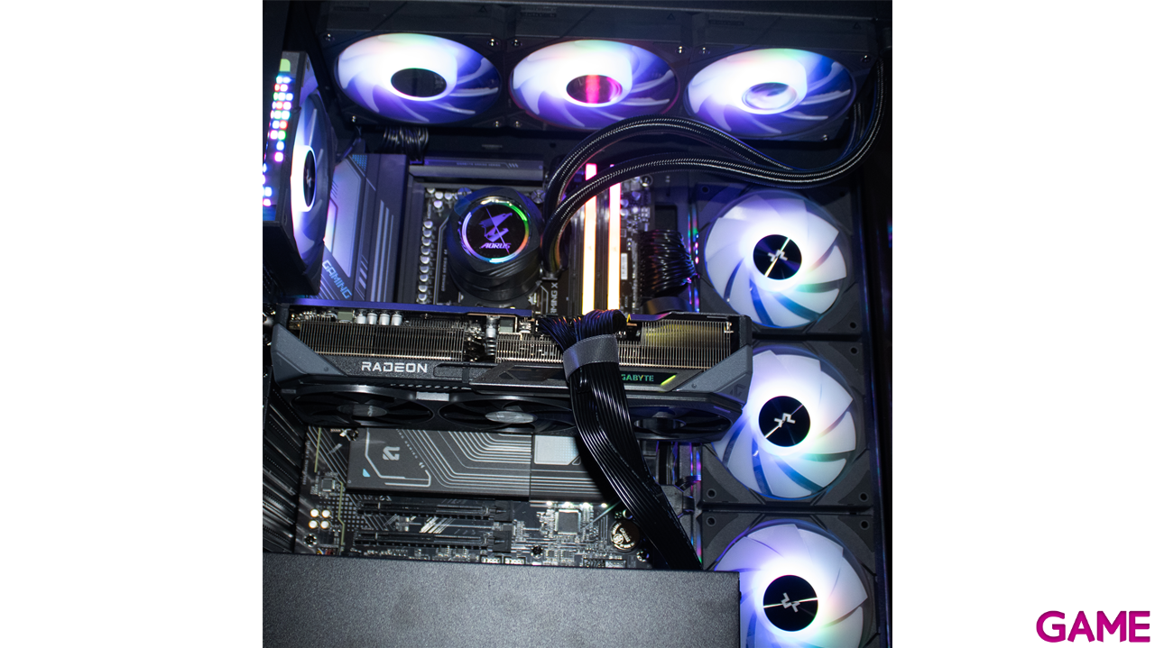 GAMEPC Pro Gigabyte Edition 25R770XC Ryzen 7 7700X - RX 9070XT - 32GB - 1TB SSD - W11(sin activar) - Ordenador Sobremesa Gaming-3 GAMEPC Pro Gigabyte Edition 25R770XC Ryzen 7 7700X - RX 9070XT - 32GB - 1TB SSD - W11(sin activar) - Ordenador Sobremesa Gaming-3